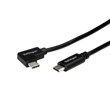 Ezgeneration 3 ft. 90 Degree USB Type C Charge Cable USB 2.0 EZ648054